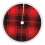 Christmas tree skirt plaid 48 inch 1
