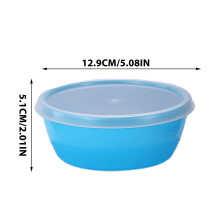 Food Storage Bowl with Lid Stackable 4-Piece Set