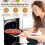 Pizza Crisper Pans Nonstick Perforated 3 pcs 6