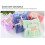 Blue extra large soft bath towel set 2 pieces 7