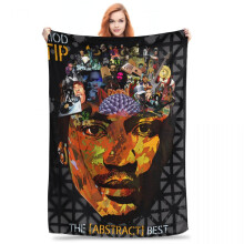 A Tribe Called Quest flannel blanket 60x50 inches
