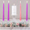 Valentine's Day candle set hand made smokeless 4 1