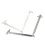Stainless Steel Folding Pull Rod Cabinet Support 2PCS 6