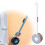 Silicone Toilet Brush with Wall Mount, 1 Piece 1