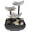 Tabletop Fountain with LED Light and Pebbles 3