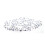 Plastic Alphabet Letter Cubes 0.24 inch 200 pcs 5