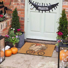 Welcome carpet indoor outdoor water absorbing shape