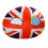 Europe Countryballs Throw Pillow Set 3 pcs 1