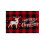 Christmas placemat cotton linen thermal table mat 1