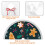 Christmas Tree Skirt 48 Inch Rustic Holiday Decor 6