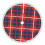 Christmas tree skirt plaid 48 inch 1