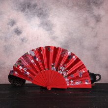 Chinese-style dance fan silk lace folding hand fan