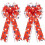 American Flag Burlap Wreath Bow Set 2 pcs 1