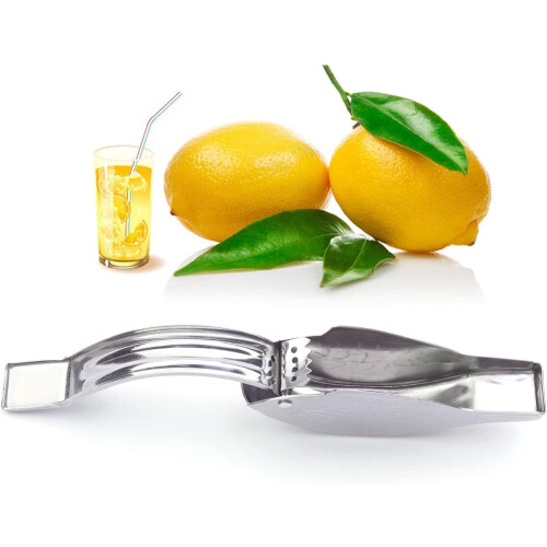 Stainless Steel Fish-Shaped Lemon Juicer 2 pcs 1