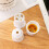 Pink E27 Lamp Holders Compact Smooth Edge 2 pcs 6