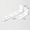 Electric curtain track side-mounted bracket single or 4