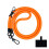 Jacenvly rope phone strap 10mm thick for iPhone Android 1