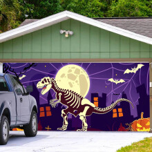 Skeleton Dragon Garage Background Cloth 1pc