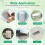 Activated Carbon Filter Pad for Cooker Hood 48x16 in 5