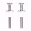Toilet Lid Bolt Set Slotted Hinge Screw 2 pcs 6