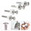 Toilet Lid Bolt Set Slotted Hinge Screw 2 pcs 7