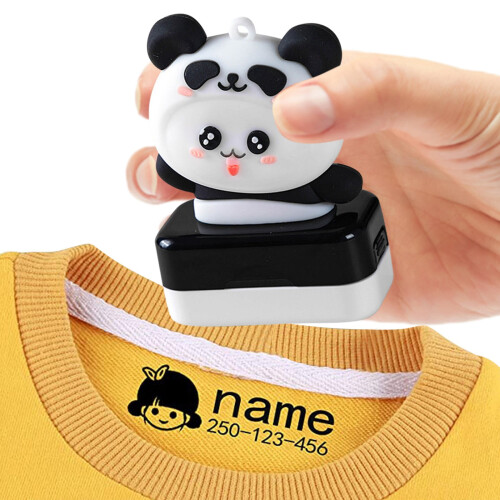 Clothing Name Stamp Personalized Fabric Stamp 1 Piece