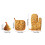 Yellow oven mitt with brunch graphic 1 piece 3