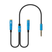 Jacenvly earphones with mic 3.5mm noise-cancelling