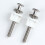 Toilet Lid Bolt Set Slotted Hinge Screw 2 pcs 4