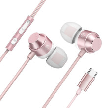 Jacenvly wired in-ear earphones with mic USB-C 1 pair