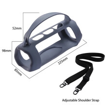 Silicone Case for JBL Charge 5 with Shoulder Strap
