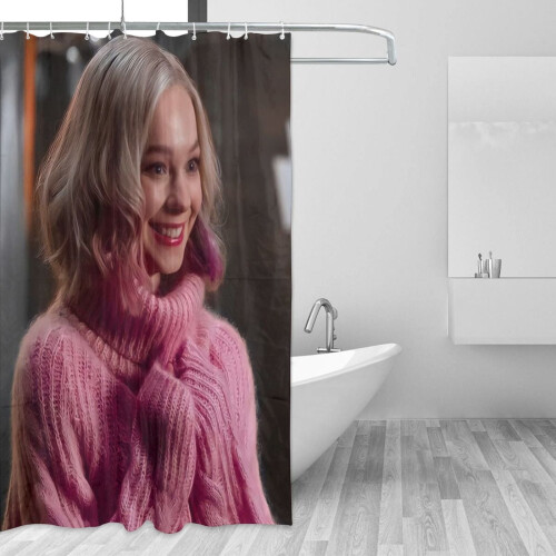 Waterproof Polyester Shower Curtain 72 x 72 Inches 2