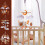 Wooden Felt Hanging Mobile for Infant Bed 1 Pack 1