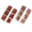 Rhinestone Nail Decoration Box 6-Grid Pointed Bottom 6