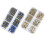 Rhinestone Nail Decoration Box 6-Grid Pointed Bottom 7