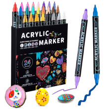 Artistic Marker Set Rich Colors 2.5ml Smooth Ink