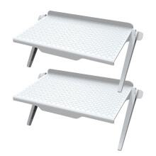 Monitor Mount Bracket Plastic 2-Pack