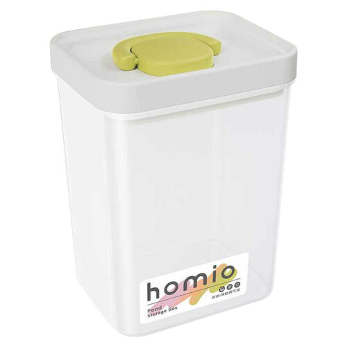 Food Grade Plastic Grain Storage Canisters Transparent