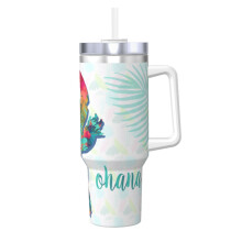 Stitch Tumbler Stainless Steel 40 oz with Handle and Straw