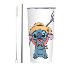 Cartoon Stitch Stainless Steel Tumbler 20 oz