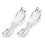 Magnetic Suction Charging Cable for Smart Watch 2-Pin 2 pcs 3
