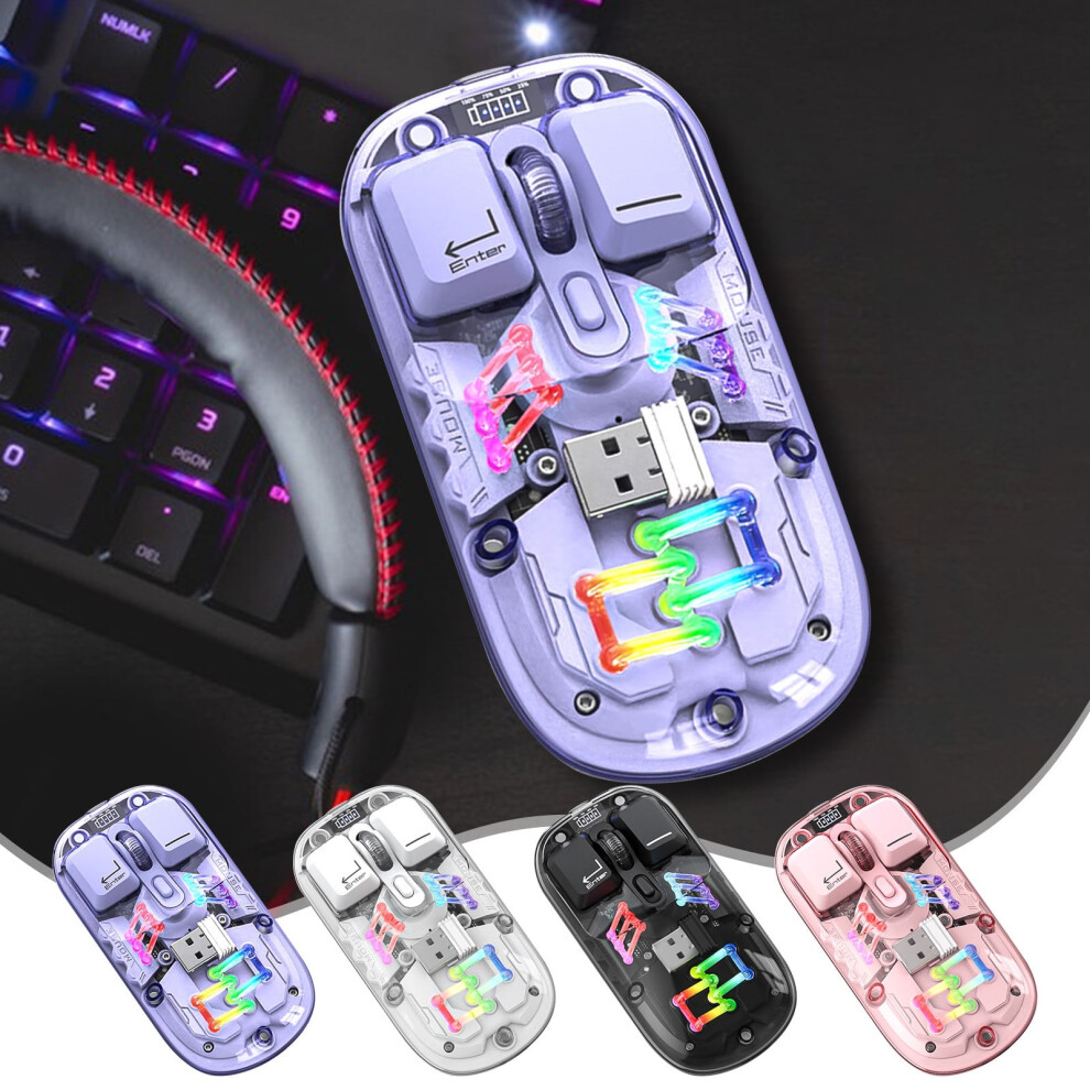 Jacenvly Wireless Mouse 2.4G/Bluetooth 5.0 Type-C 946140176000
