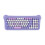 Retro Round Wireless Keyboard and Mouse Set 2-Piece 1