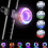 Bicycle Tail Light with Brake Sensing and Colorful Night 1