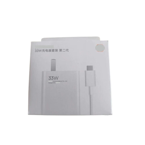 33W GaN Type-C wall charger cable for Mi 11