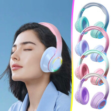 Jacenvly Bluetooth headphones 5.3 wireless earphones green