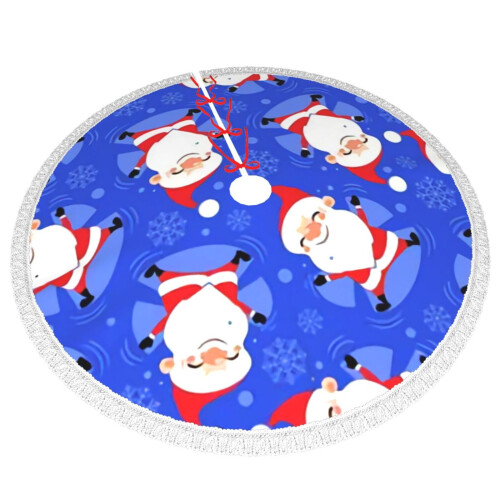 Christmas Tree Skirt 36 Inch Rustic Holiday Decor 2