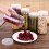 Clear Plastic Round Storage Jars with Screw Lids 12 pcs 4