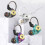 Jacenvly Translucent Wired Earbuds In-Ear Stereo 1 Pair 1