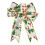 Gold Christmas bow hanging decoration 20 cm 1